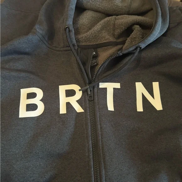 Burton Gray and Black Hoodie - Picture 3 of 6